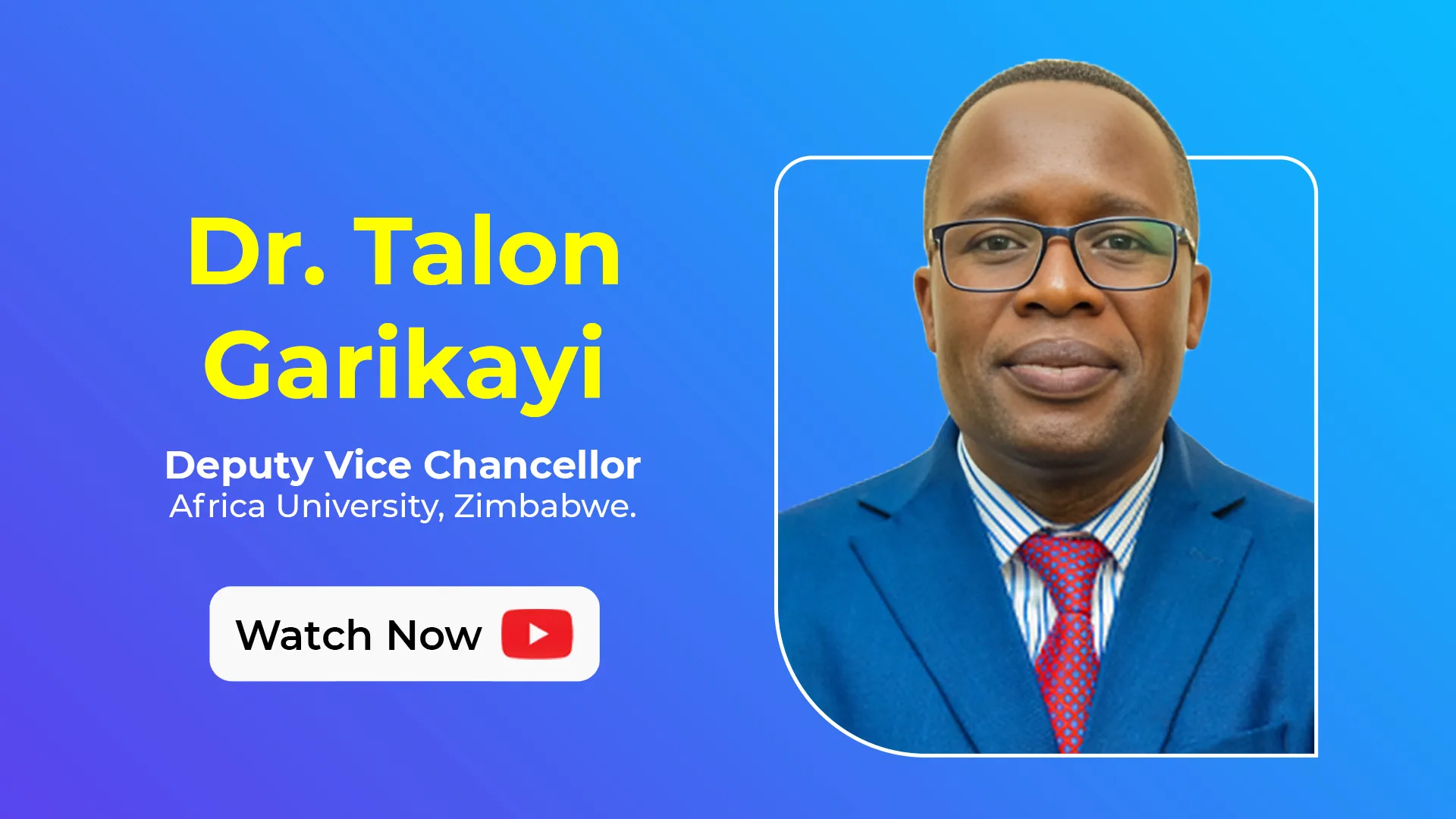 LEAP 2025 Nominee - Dr. Talon Garikayi